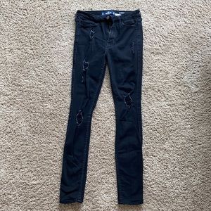 Hollister high rise black jeans
